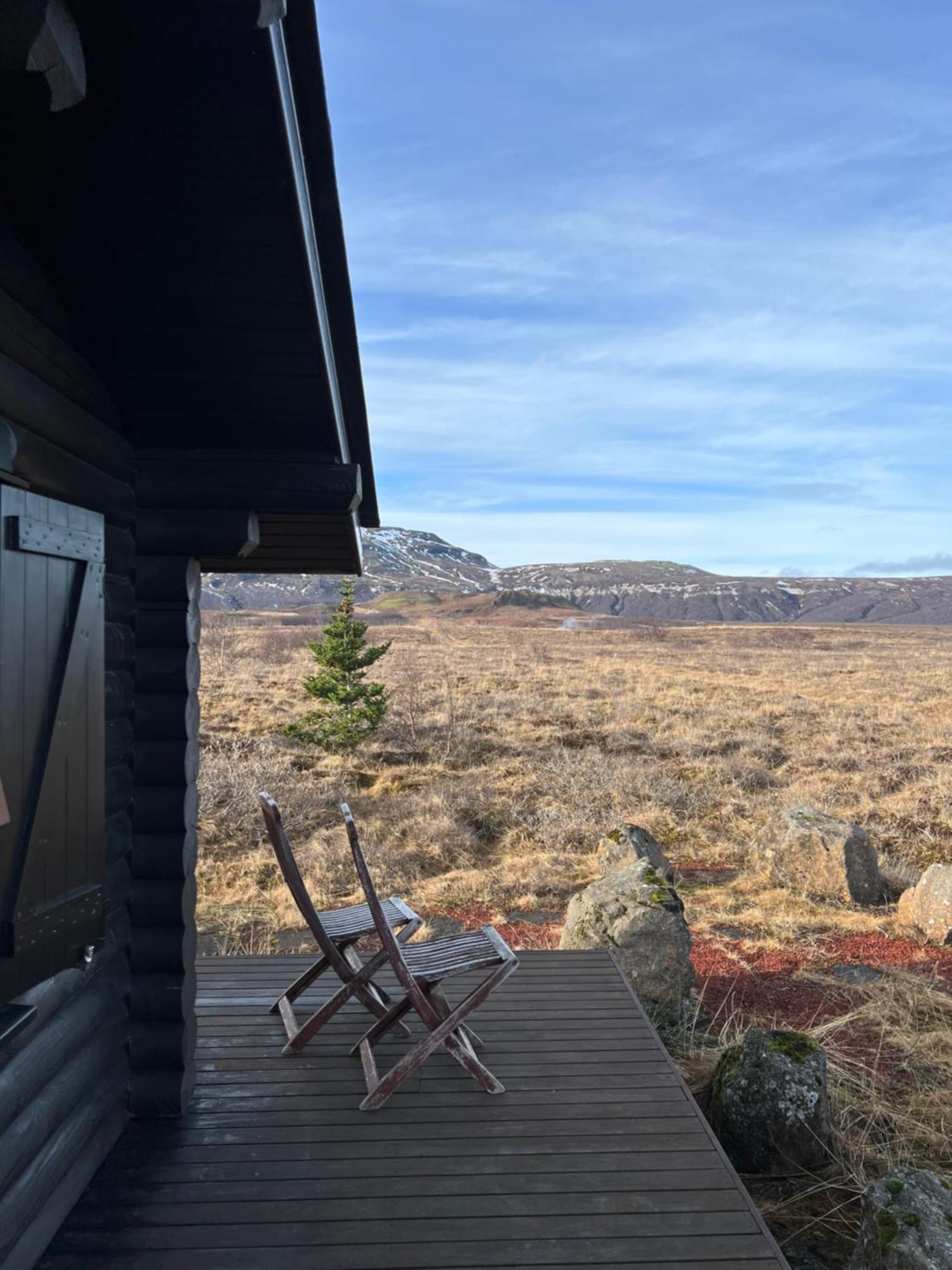 Cosy Cabin With Amazing View On The Geysir Blaskogabyggd Exterior foto